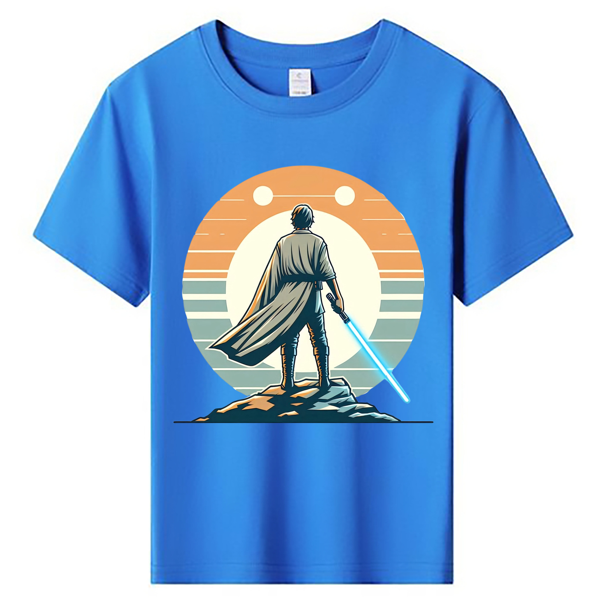 （画像用） スター・ウォーズ Star Wars 綿100％キッズTシャツ（フロントプリント）